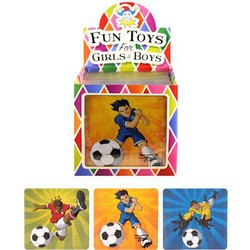 108 Stuks - Puzzel Voetballers - 13 x 12 Cm - In Traktatiebox - Voetbal Puzzel - Uitdeel Kado - Traktatie voor kinderen - Jongens