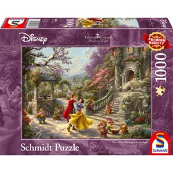 Schmidt Schmidt puzzel Disney, Dansen met de prins - 1000 stukjes - 12+