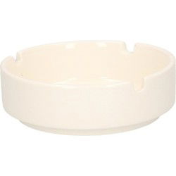 Asbak - wit - porselein - 10 cm - Asbakken