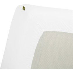 Beddinghouse Dutch Design Jersey Stretch Topper Hoeslaken Wit-Lits-jumeaux (180x200/220 cm)