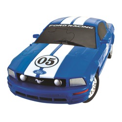 Eureka Eureka 3D Puzzle car - Ford Mustang FR500C - 1:32 - Blue***