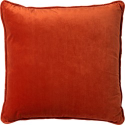 Dutch Decor FINNA - Kussenhoes 45x45 cm 100% gerecycled polyester - Eco Line collectie - Potters Clay - oranje - Dutch Decor