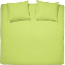 Damai - Dekbedovertrek - Katoen - 240x200/220 cm - Lime