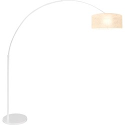 Moderne Vloerlamp Polaris Wit