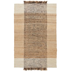 Kave Home - Tapijt Sully van natuurlijk jute 160 x 230 cm