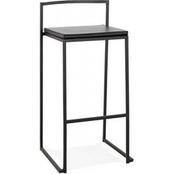 CASA halfhoge snackkruk 43x41x765 cm Zwart