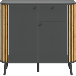 Dressoir met 2 laden en 1 deur L92 cm - PURE