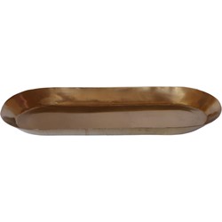 Kolibri Home | Plate oval - Ovale dienblad Ø30cm - Gold