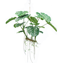 Hoyz Greenery - Kunst hangplant Monstera 160 cm XXL