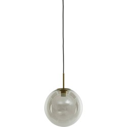 Light and Living hanglamp  - zwart - glas - 2958863
