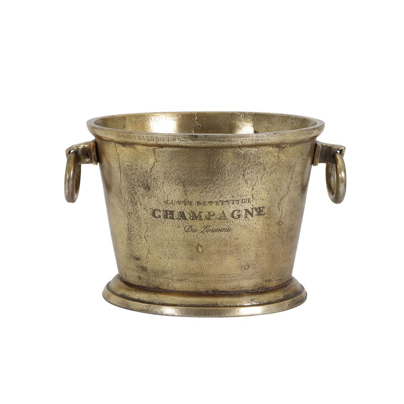Champagnekoeler CRISTAL - Antiek-Brons - 