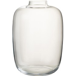  J-Line Flessen Vaas Glas Transparant Small