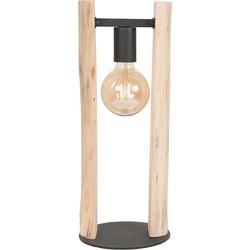 LABEL51 Tafellamp Woody - Naturel - Hout - Tafellamp