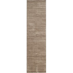 Safavieh Glam Solid Color Indoor Woven Area Rug, Vision Collection, VSN606, in Light Brown, 66 X 244 cm