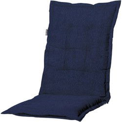 Kussen lage rug ca. 105x50 cm Panama indigo (4 stuks)
