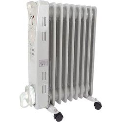 Oliebadradiator - 2000 W - 9 ribben - Perel