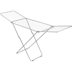 Metaltex Capri Droogrek 20 m Drooglengte 55x105x206 cm Zilver