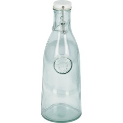 Kave Home - Tsiande glazen fles transparant 100% gerecycled