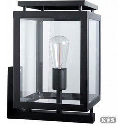 De Vecht muurlamp zwart