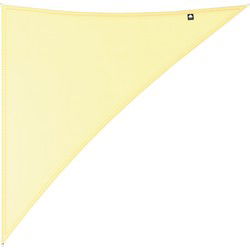 Kopu® Schaduwdoek Driehoek 5x6x7,8 mtr 230 grams Waterdicht - Creme