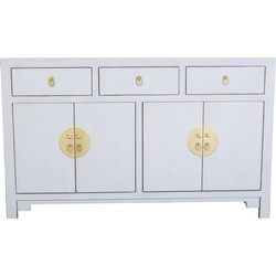 Fine Asianliving Chinese Dressoir Pastel Grijs - Orientique Collectie