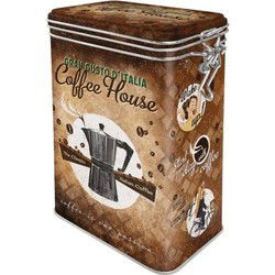 Nostalgic Art Koffie bewaarblik - Metalen - luchtdicht - 1300 ml - Voorraadblikken