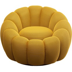 Draaifauteuil Peppo Bloom Yellow