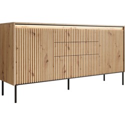 Meubella Dressoir Timoteo - Eiken - 166 cm