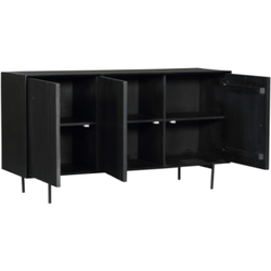 Starfurn Dressoir Madison Black | 165 cm