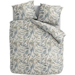 Microvezel Dekbedovertrekset Muted Vines - Groen - 135x200 + 1*80x80 cm