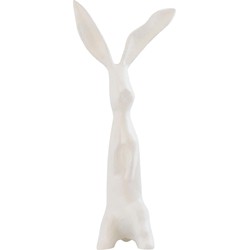 PTMD Deco Object Elijyah - 14x9x32 cm - Aluminium - Creme