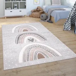 Kindervloerkleed - Cosena - Grijs - 160x230 cm
