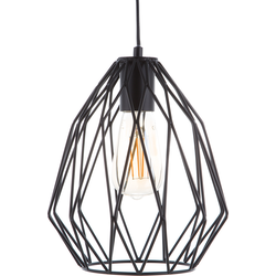 Beliani MAGRA - Hanglamp-Zwart-IJzer