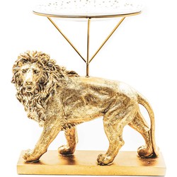 Housevitamin Lion Plate Holder - Gold - 20x30x27cm