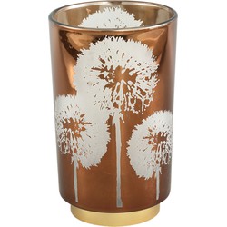 PTMD Verdo Copper glass LED Light gold dandelions L