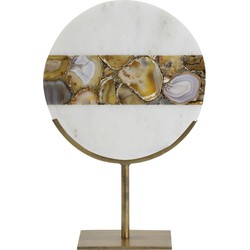 Light&living Ornament op voet 25x10x35 cm GOUYA marmer+antiek brons