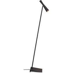 Vloerlamp Bordeaux - Zwart - 22x36x145.5cm