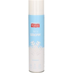 1x Sneeuwsprays/sneeuw spuitbussen 300 ml - Decoratiesneeuw