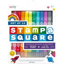 Ooly Ooly - Stamp-A-Square Markers