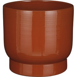 Mica Decorations Thiago Bloempot - 26x26x23 cm - Terracotta - Rood