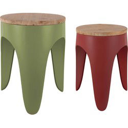 Stool Set Double Funky