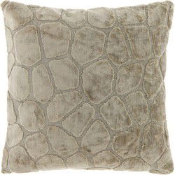 Unique Living - Kussen Elina 45x45cm Chateau Grey