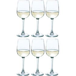 Luminarc Wijnglazen Versailles - 6x - witte wijn - glas - 280 ml - Wijnglazen