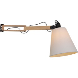 Scandinavische Wandlamp Solara Crème