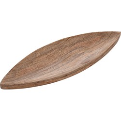 SVJ Schaal - 14x40x3 cm - Hout - Naturel