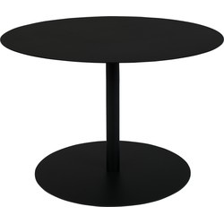 ZUIVER SIDE TABLE SNOW BLACK ROUND M