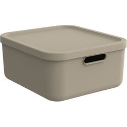 Rotho Albula Decoratie Opbergbox 20L Cappuccino