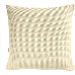 Heckett & Lane Kussensloop Wafel Pillowcase Vanilla 50 x 50 cm