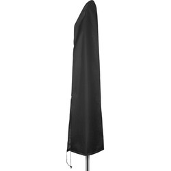 QUVIO Beschermhoes Parasol - 265 cm - Waterdicht - Zwart