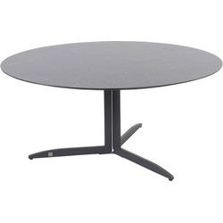 Embrace Tafelframe Antracite Met Embrace Tafelblad Slate Antracite diameter 160 cm